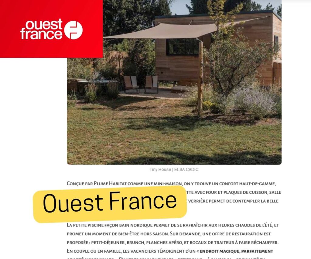 article-ouest-france-tiny-house-plume