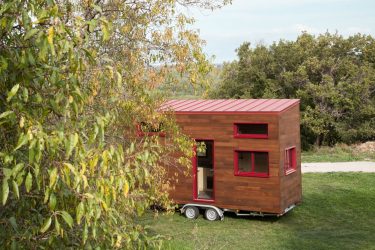 tiny house plume paysage campagne nature